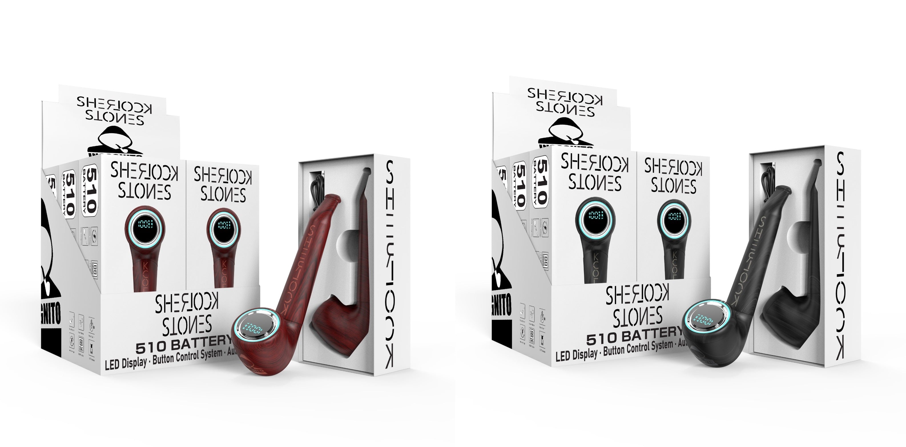 Incognito Sherlock Stones: The Stylish Vape Battery That Keeps You Dis Incognito Vapes Incognito Sherlock Stones: The Stylish Vape Battery That Keeps You Dis Incognito Vapes