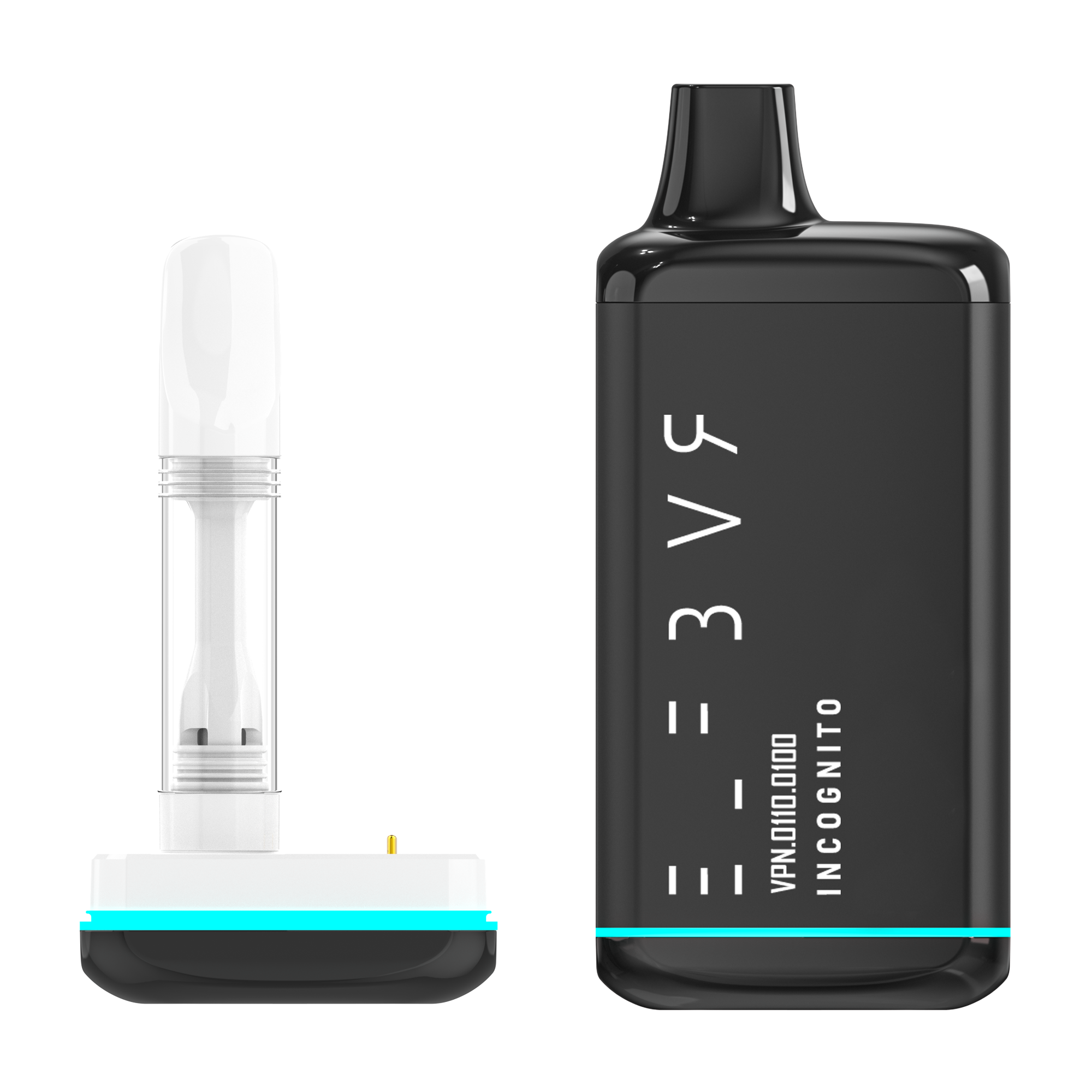 Incognito ElfPro 510 Vape Cartridge Battery - Black Incognito Vapes Incognito ElfPro 510 Vape Cartridge Battery - Black Incognito Vapes