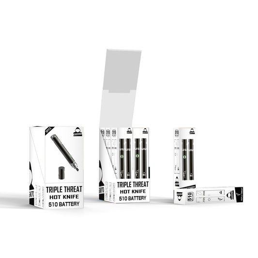 Incognito 3riple Threat Hot Knife 510 Vape Cartridge Battery