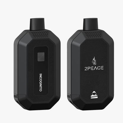 Incognito 2Peace 510 Dual Vape Cart Battery 5CT Incognito Vapes Incognito 2Peace 510 Dual Vape Cart Battery 5CT Incognito Vapes