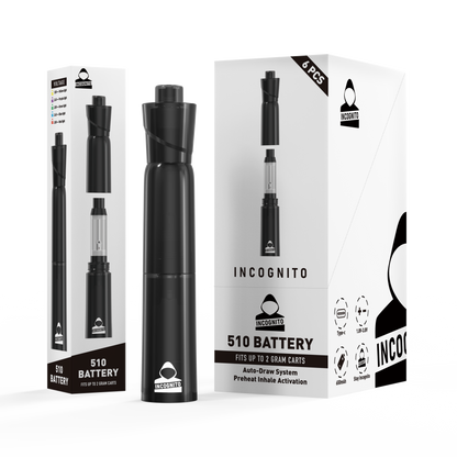 Incognito Marker 510 Cartridge Battery