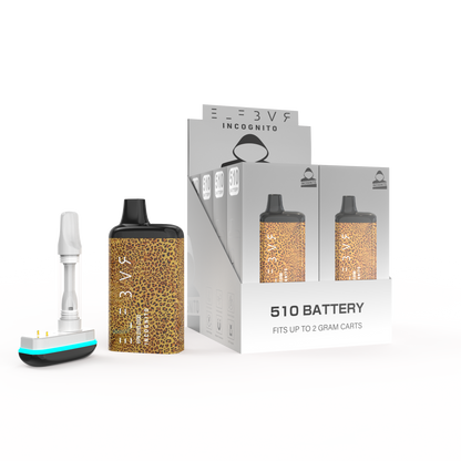 Incognito ElfPro 510 Vape Cartridge Battery - Cheetah