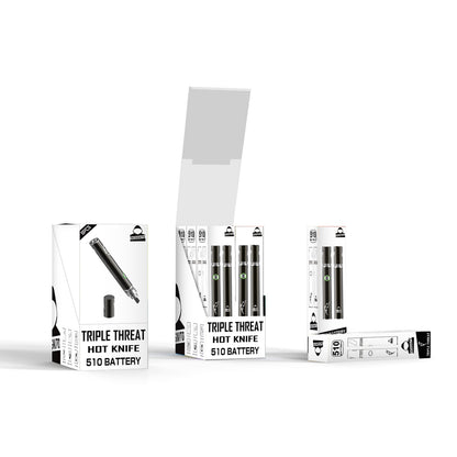 Incognito 3riple Threat Hot Knife 510 Vape Cartridge Battery